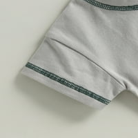 Dojenčad za djecu Djevojke Ljetne kratke hlače Outfits Novorođenče Majice kratkih rukava + kratke hlače