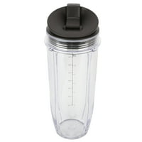 Zamjenski čaše i poklopac, siguran i netoksični kontejner za blender izvrsna izrada s poklopcem za sokovnik