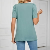PBNBP ženske pune majice kratkih rukava s kratkim rukavima, samo moje veličine T majice plus veličine