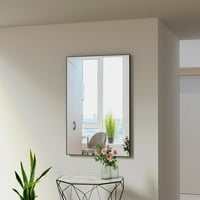 Moderno crplo zrcalo s aluminijumskom okvirom vertikalno ili horizontalno viseće zidna ogledala za dnevnu sobu spavaću sobu