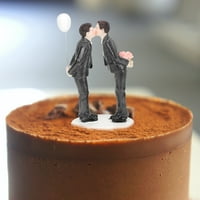 Ljubavne figurice Svadbena kolač za vjenčanje za vjenčanje desert stola Centralni dekoracija