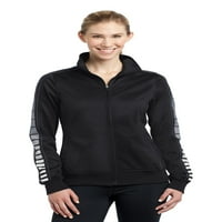 Sport-Tek Ladies Dot Sublimation Tricot jakna za gusjenice