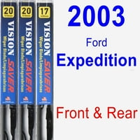Ford Expedition Wiper set set set Kit - Vision Saver
