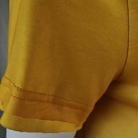 Žene Ležerne prilike V-izrez FADING T-majice kratkih rukava Bluza Plus veličina xxxxl