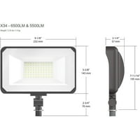 X34-65L LED svjetla opće namjene, 120V, 5000k, više