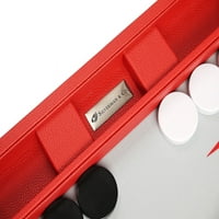 Premium backgammon set - crvena