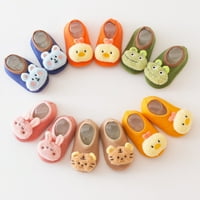 Eczipvz Toddler cipele za bebe cipele modne crtane meke dna bebe cipele za bebe lako za puzanje baby topli kat čarape cipele dječje dječake