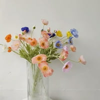 Wirlsweal Realistic Handmade Artifični cvijet FAU svilena cvijeta živopisna fina tekstura simulacijski