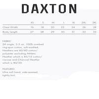 Daxton Premium Georgia Muškarci dugih rukava majica ultra mekani srednje težine pamuk, mornarsko tinejsko