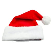 Plish Santa šeširi Udoban božićni šešir za odrasle djecu Novogodišnji svečani praznici