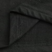 Ženske dukseve seksi i atraktivne sa džepom tiskanim džemper pamučnim labavim poliesterskim zimskim kaputom crnim pulover 3xl