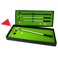 Olovka za stamans, golf olovka Set Mini Desktop Golf Ball Olovka za poklon sa zastavam kuglice za olovke