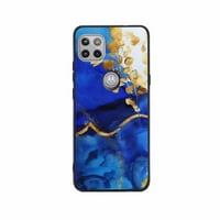 Blue-mramor - telefon za moto 1G ACE za žene Muška Pokloni, mekani silikonski stil udarni otporan na