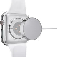 Slučaj sa kaljenim staklenim zaštitnim zaštitom kompatibilan sa Apple Watch serijom, ultra tankim opsežnim