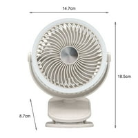 Fogcroll ventilator ventilatora 720 stupnjeva rotacija jakih vjetra koji se mogu puniti noćna svjetlost
