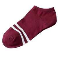 Unizno pruga modna skejtbord čarapa udobne čarape crvena 【Kupite dvije dobiti jednu besplatno】