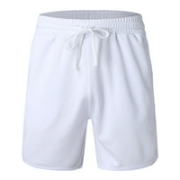 Muški ljetni sport Splice Bijeli barski kratke hlače Kartove Čvrsti džep kratke hlače