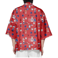 Dan nezavisnosti Kimono Robe Cloak Charming Funny Atraktivno dizajnirano Poklopac plaže za dječake Djevojke