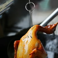 Dvostruko mesne kuke od nehrđajućeg čelika pečena patka Bacon Shop Hook BBQ Roštilj vješalica