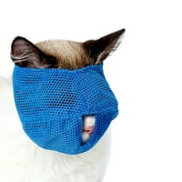 Reheyre Prozračne mreže lijepe mačke protiv grickalice Muzzle Travel Tool Bag kupanje kućno dobara