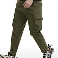 Muške Camo Cargo hlače STRETEM Slim Fit Multi džepovi Joggers Hlače na otvorenom Taktički putovanja