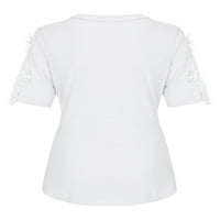 Bomotoo ženska modna majica izdubljena boemske ljetne vrhove Boho čipka majica