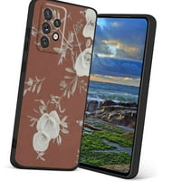 Flowers-telefonska futrola, deginirana za Samsung Galaxy A 5G Case Muškarci Žene, Fleksibilan silikonski