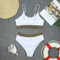 GOPERLLE kupaći kostimi kupaći kostimi Brazilski set kupaći kostim bikini set zavoja za bandeau Push-up