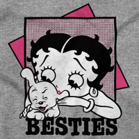 Betty Boop Pudgy Besties Lover Lover Omladinska majica TEE Girls Girls Dojenčad Toddler Brisco Marke