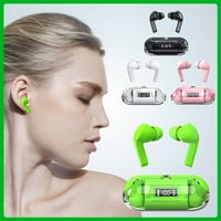Vrijeme i TRU Cleariance Bluetooth 5. Slušalice za bežični sportski sportovi Mini digitalni prikaz za punjenje slušalica za punjenje bin