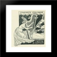 Koncerti Colonne uramljena umjetnost Print Theophile Steinlen