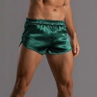 Eczipvz muške kratke hlače muške lagane jogger hlače treniraju teretane za trčanje sa patentnim zatvaračima za povremene zelene, l