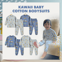 Kawaii Baby 2-komadni kombinirani pamučni san n igrajte spavaće odjeću setova