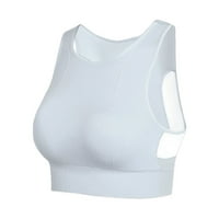 Raeneomay Ženski donji rublje Bras bavi za čišćenje Žene Yoga SOLID bez rukava Hladne ležerne rezervoare za bluze za intimne