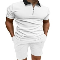 Prednjeg swwalk muškog trenerka ljetna casual activewear majica kratkih rukava i kratke hlače Kućna