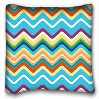 WINHOME Chevron gradijentni val plemenski prugasto geometrijski jastučni jastuk bacač jastuk jastuk