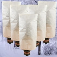 Stil za crtanje protiv zamrzavanja Fleece biljne biljne vreće zimske zaštitne kapuljače