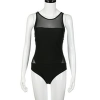 Honeeladyy ženske kupaće kostime Nova crna seksi gaze bez leđa Elastična odjeća bk l Dame kupaći kostim