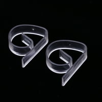 Plastični prozirni stolnjak kopče ABS Clear Stol Crtne Stezaljke za hotel Restaurant Hotel