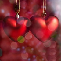 Wofedyo Dekoracije za dom i kuhinju Pokloni Heart Valentinovo ukrasi Dan Valentine visi Valentines Day