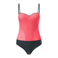 Žene Solid Color Hot Monokini kupaći kupalište za kupaonicu kamion Monkini kupaći kostim