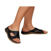 Lacyhop ženske papuče izdubljene klinove sandale debele potplate slajdova plaža prozračna ljetna cipela