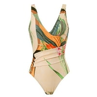 ERSAZI Clearence Ženski kupaći kostimi za kupaći kostim bikini čipka up kupaći kostim duga suknja Šifon