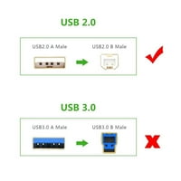 -Geek 6ft USB kabel kabela kompatibilan sa HP C C C C C C C C C C C8180R All-in-One Printer Photosmart