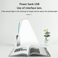 VikakioOze stolna svjetiljka USB lampica za čitanje s gestom i fleksibilnom Gooseneck-om, trobojni izvor