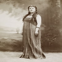 Lillian Nordica. Nn_e lillian Norton. Američki sopran. Fotografija, krajem 19. veka. Poster Print by
