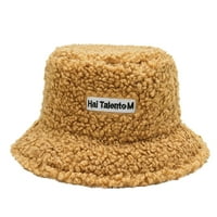 Teddy Style Lambs vune kašika Slatke djevojke na otvorenom sportove ribar kapa za ženske ležerne zime topli šešir Tietoc
