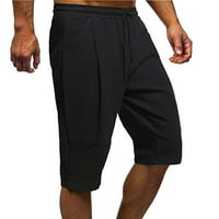 Muške ljetne kratke hlače Brze suhi atletske kratke hlače Casutne udobne plažne kratke hlače crne 10