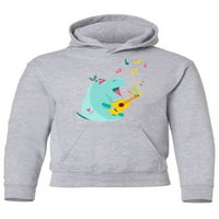 Muzički hippo hoodie Juniors -image by Shutterstock, X-Veliki