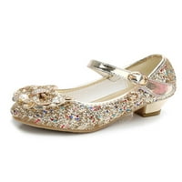 Dječje princeze cipele za cipele za cipele za pjenušava mary jane vjenčana simpatična jednoliko blistavo